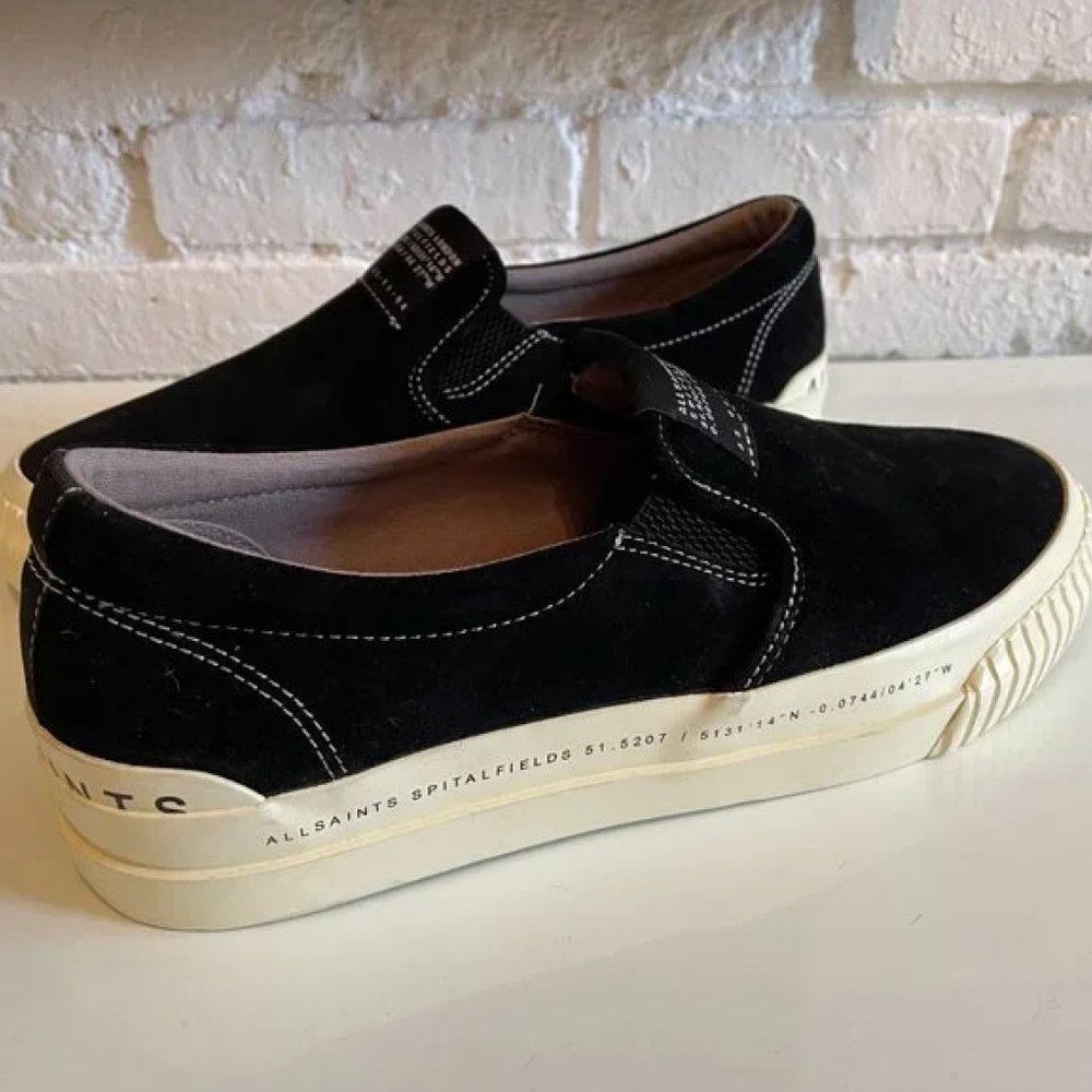 Mens All Saints Slip On Shoes Size 9